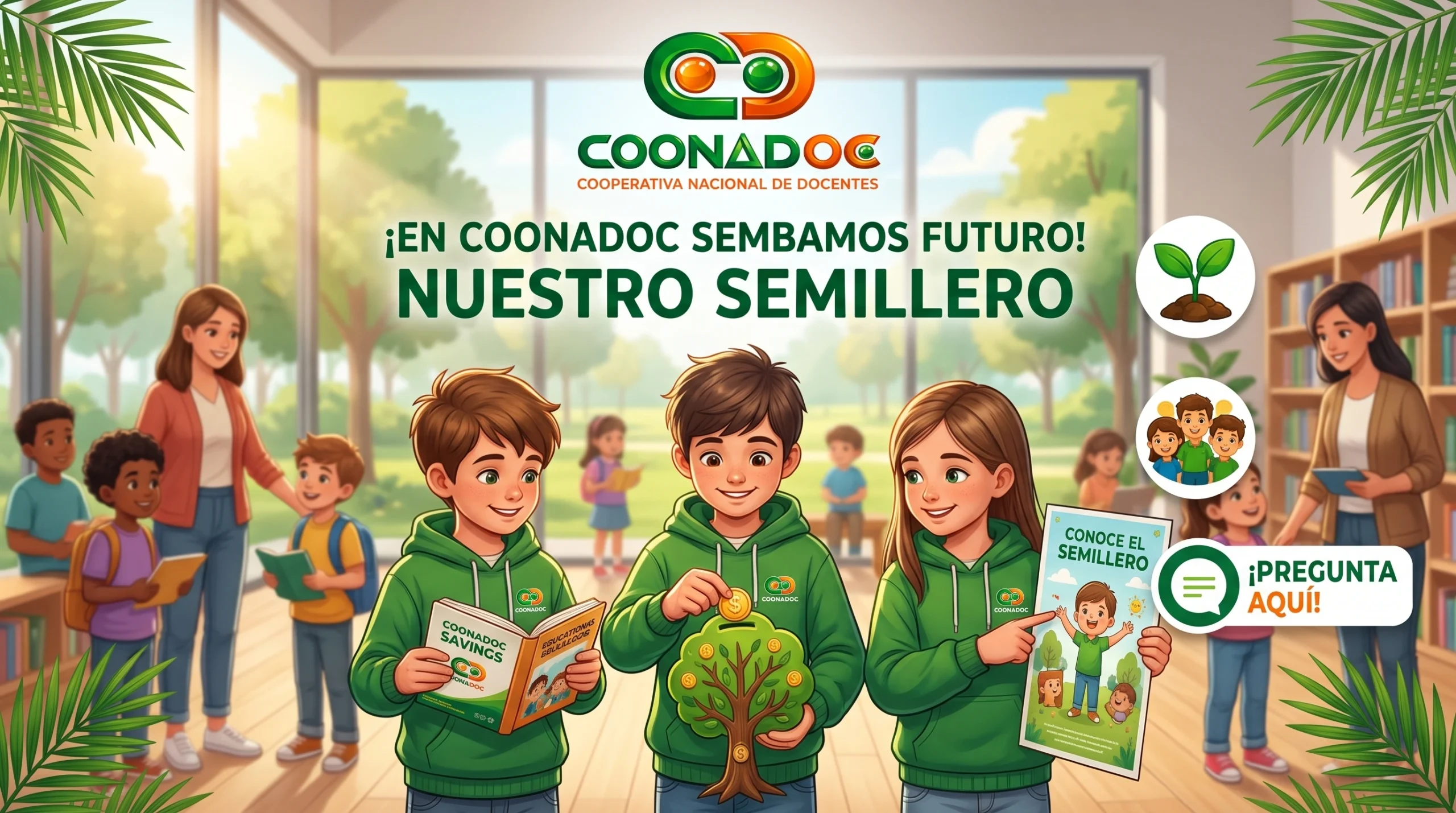 Programa educativo y financiero Semillero COONADOC